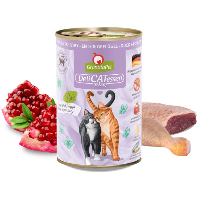 Granatapet Delicatessen Duck And Poultry - Comida Húmeda Gatos - 400G