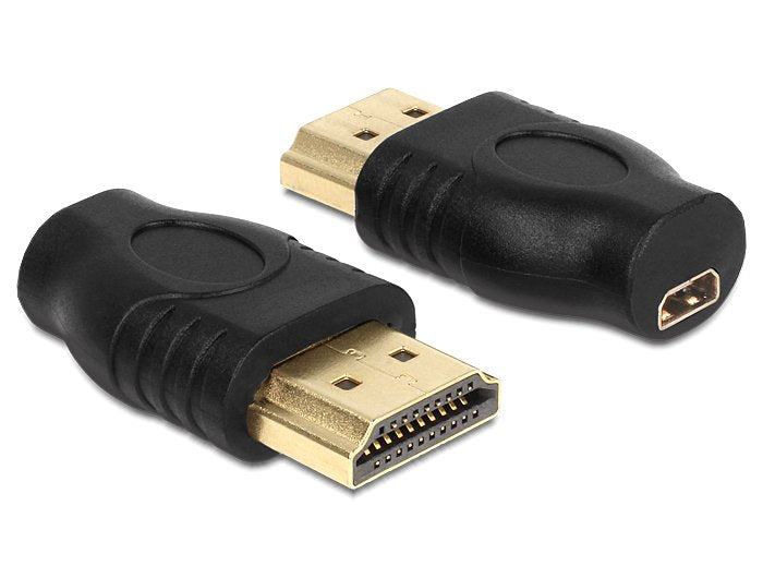 Delock Adapter Higth Speed HDMI a Male Micro HDMI D Female