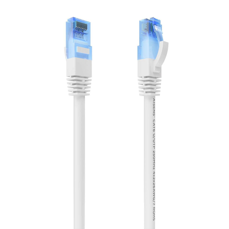 Aisens Network Cable RJ45 AWG26 UTP A135-0827 CAT.6 15M White