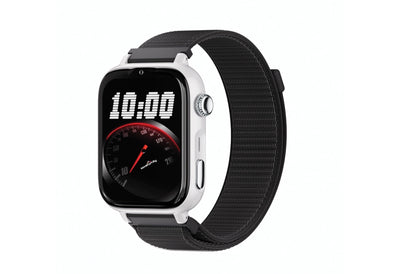 Savefamily Watch Smart Kids Savewatch Plus 2 - Screen Amoled - Housing White - Strap Fabric Black — image 1