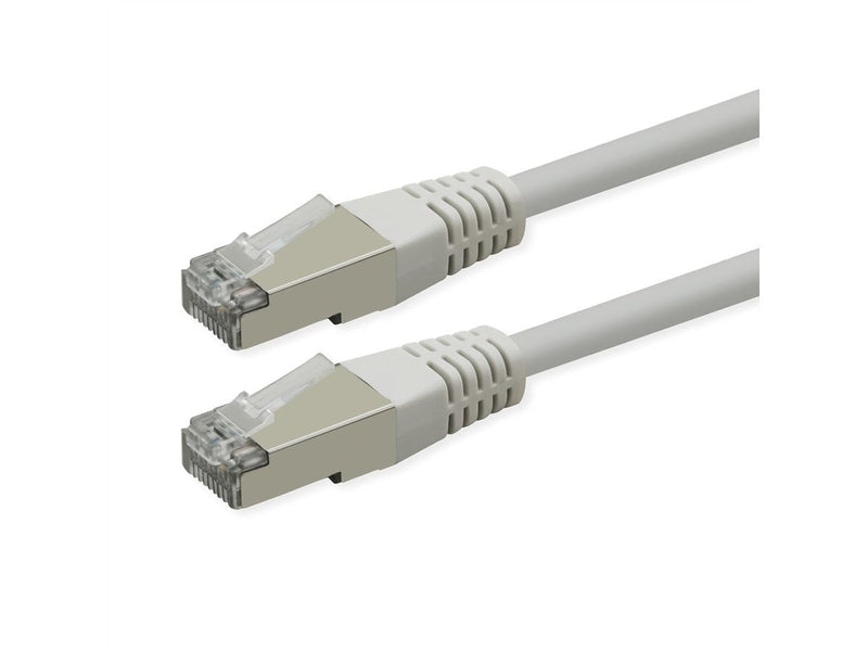 Roline Kab Network Cable CAT.6 Class Y PoE S FTP Pimf Blanco 1M