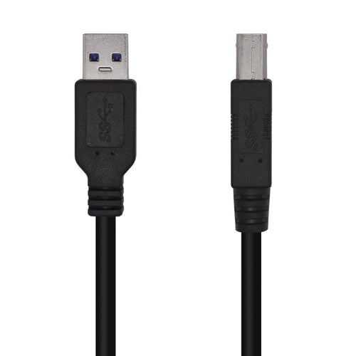 Aisens USB Cable 3.0 Printer Type a/M-b/M - 2M - Black — image 1