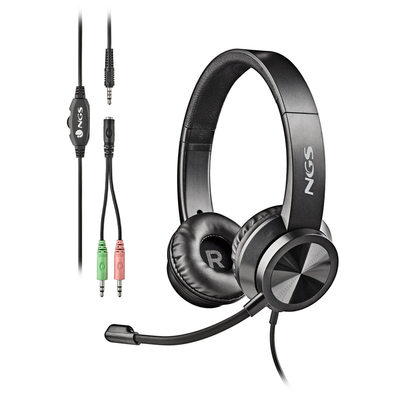 Ngs Headphones Msx 11 Pro With Microphone Jack 3.5 Black