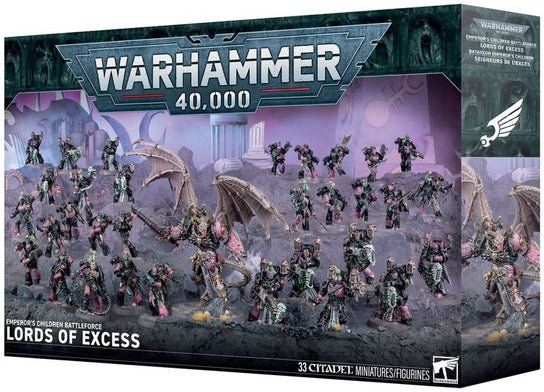 Warhammer 40K - Battleforce Emperor's Children: Seigneurs L'exces