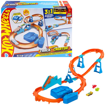 Pista Carreras With Salto Impulsado Hot Wheels — image 1