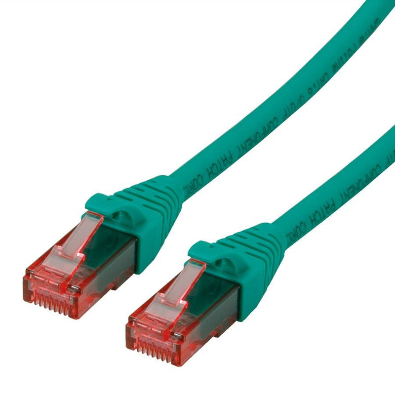 Roline Network Cable CAT.6 UTP, Component Level, Lsoh, Grn, 3M