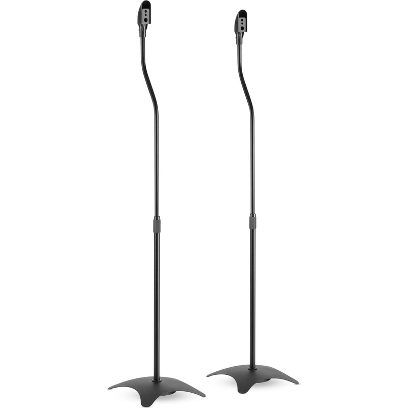 Inline Soporte Suelo Altavoz 68-110CM 2 Unidades Set Negro
