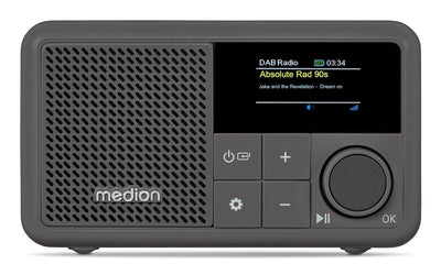 Medion Life® S66822 Tragbares Dab + Radio Grey — image 1