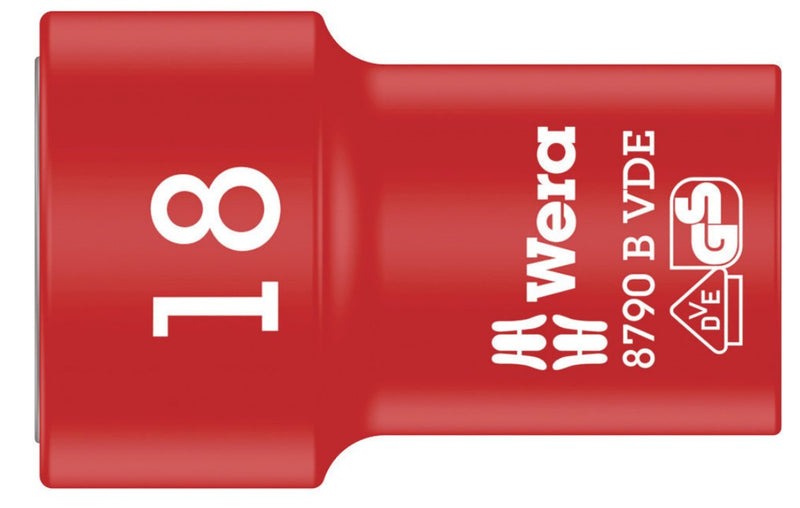 Wera Glass Vde Zyklop, 18MM, 3/8 5004962001