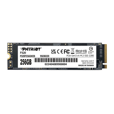 Patriot SSD Viper P320 M.2 PCI-EX4 NVMe 256GB 2.2GB/S — image 1