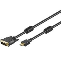HDMI Cable -DVI-d Male a Male 3 0M 18 + 1 Hdtv Bis 1080P — image 1