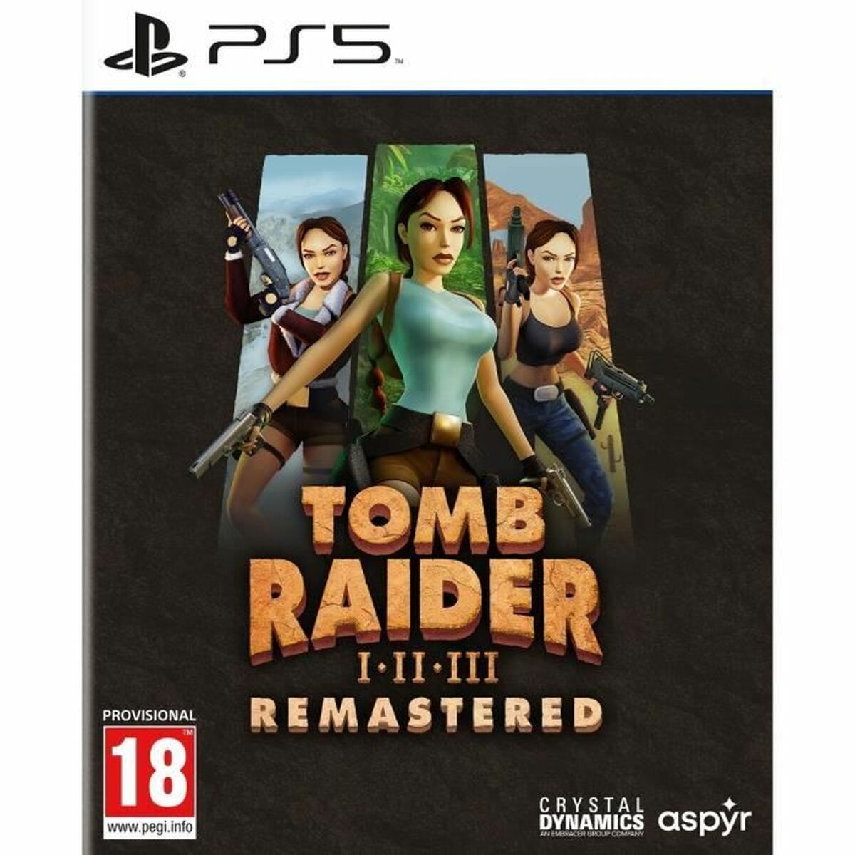 Just For Games Playstation 5 Video Game Just For Games Tomb Raider I-Iii Remastered Starring Lara Croft (Fr)