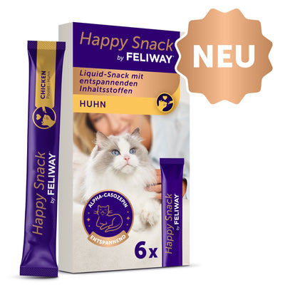 Rubber Gatos Ceva Feliway Happy Snack Chicken 6X15G — image 1