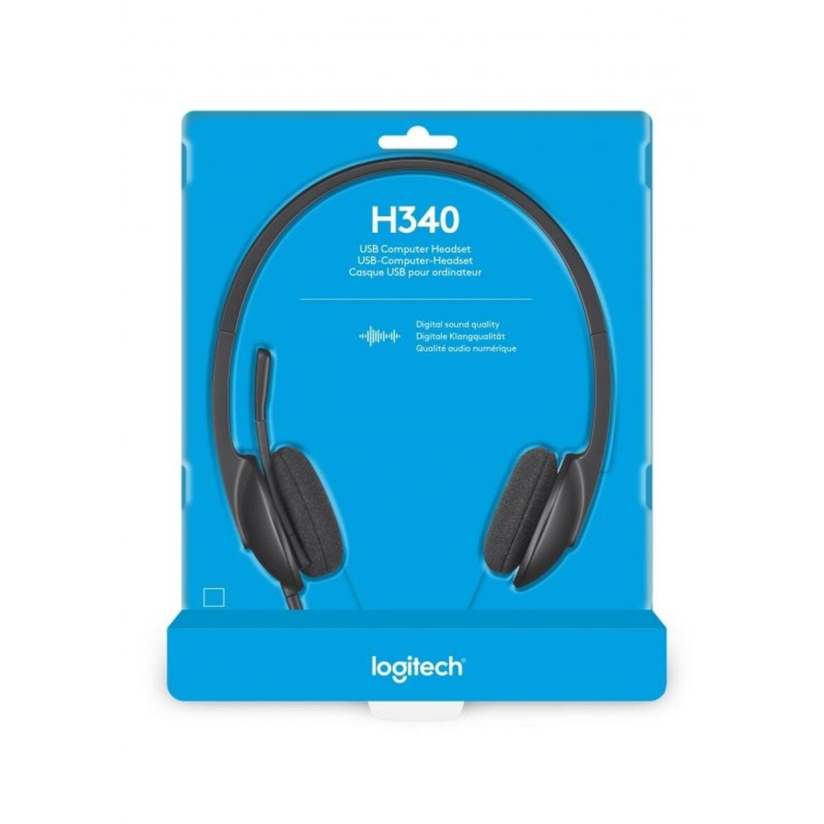 Logitech Headphones With Microphone Logitech 981-000475 Black