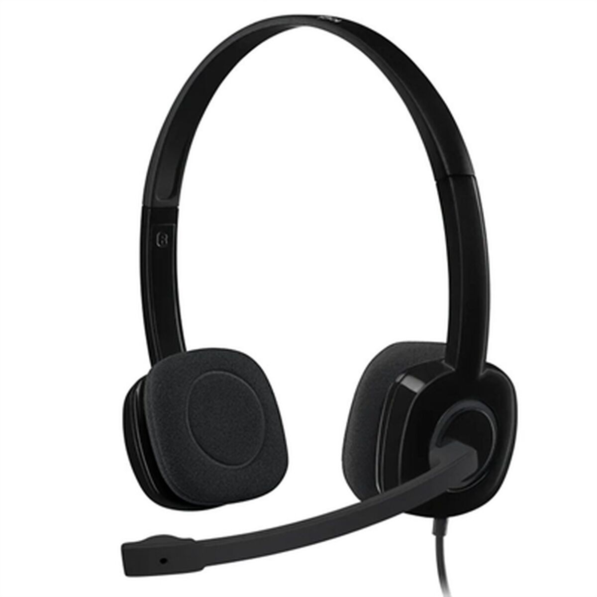 Logitech Headphones With Microphone Logitech H151 Black