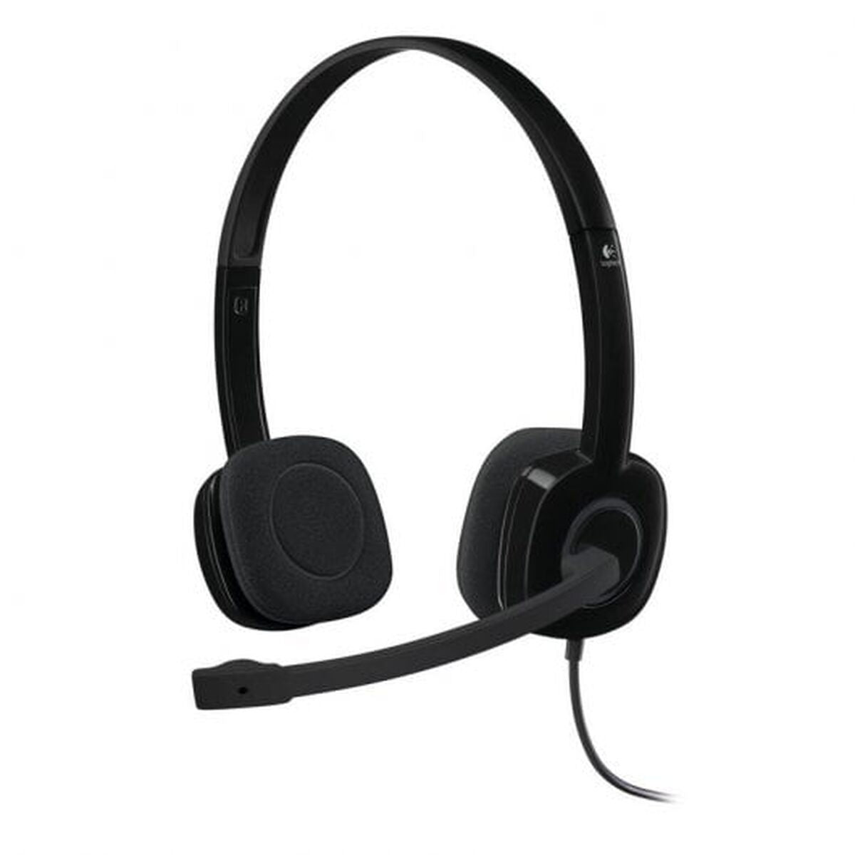 Logitech Headphones With Microphone Logitech H151 Black