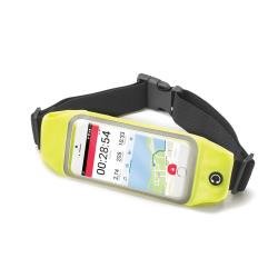 Celly Cinturon Elastico Deportivo Runbelt View Universal 5.5 Yellow