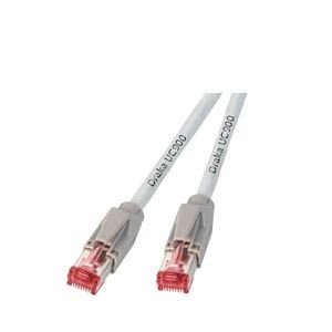 Efb RJ45 Network Cable CAT.6A S FTP Lszh Draka UC900 TM21 Grey 2M — image 1