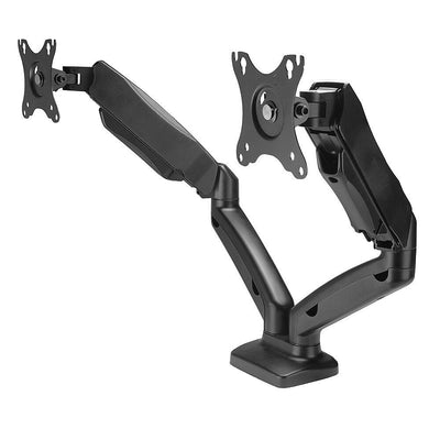 Lindy Stand Desk With Resorte Gas Screen Dual — image 1