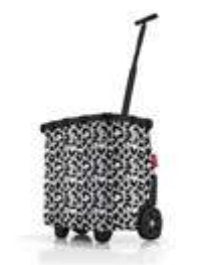 Reisenthel Carrycruiser Black White Bag Carrito Compra