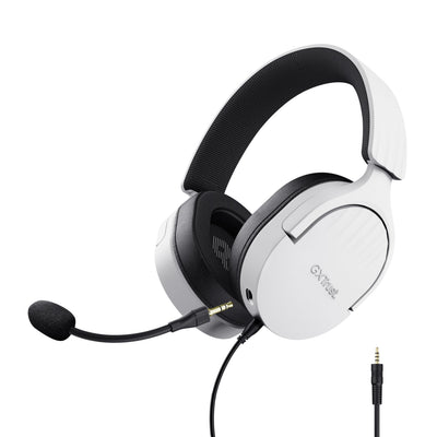 Trust Headphones Gaming With Microphone Gaming Gxt 489 Fayzo Jack 3.5 White — image 1