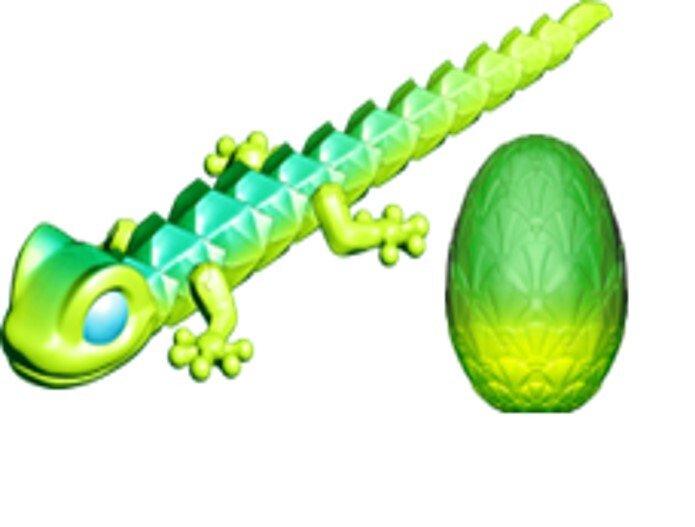 Spin Master Crystalynx Gecko, Figure Toy Artículos Surtidos, Figure 6076272