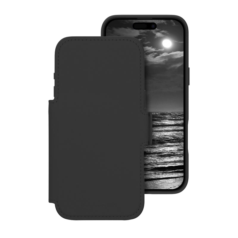 DBRAMANTE1928 Lynge Case With Cover Phone Mobile Phone Compatibilidad With Magsafe Medianoche Apple Iphone 17