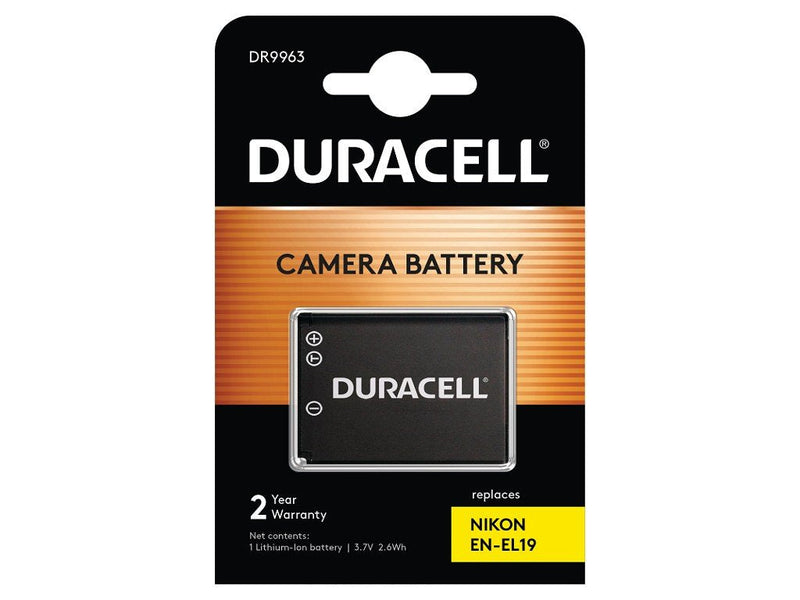 Duracell DR9963 Battery Camera/Writer Ión Litio 700MAH Nikon EN-EL19 DR9963