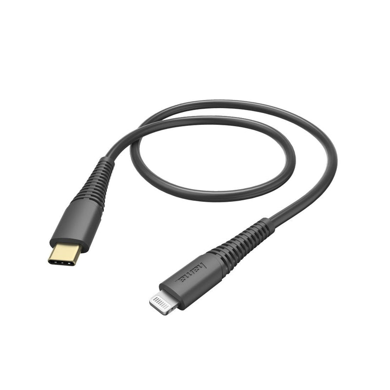 Hama Cable Charging Usb- C Lightning 1,5M Black