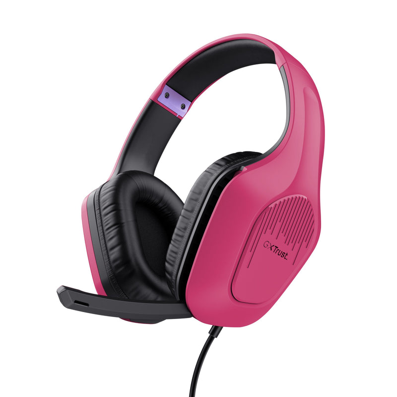 Trust Headphones Gaming With Microphone Gaming Gxt 415 Zirox Jack 3.5 Rosas