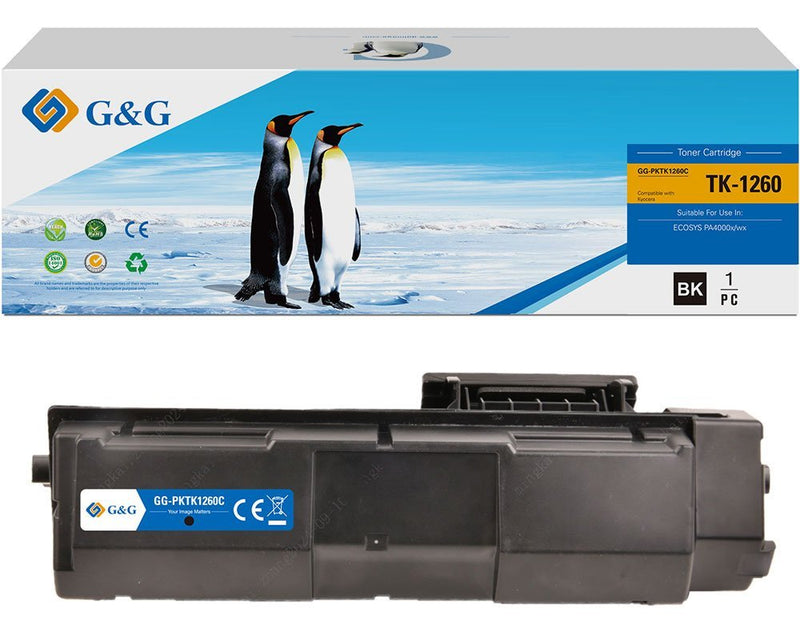 G&g Toner Compatible With Kyocera TK-1260 1T0C150NL0