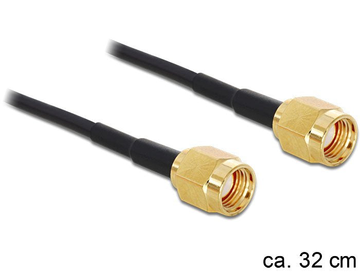Delock Cable Antenna Rp-sma Connector Male Rp-sma Connector Male 320MM