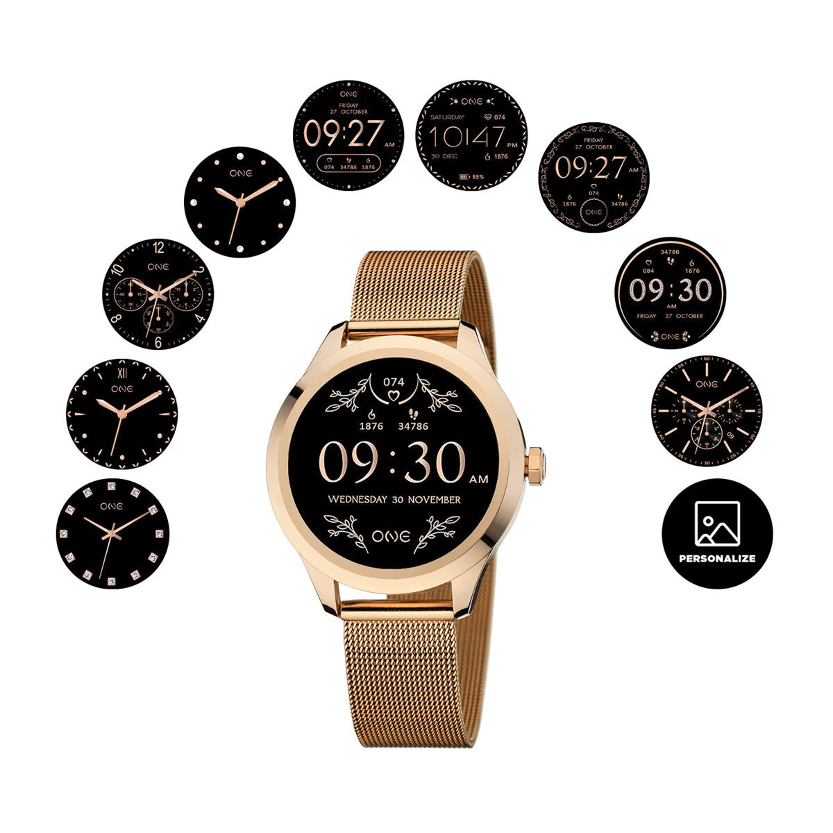 One Smartwatch One Osw0025Rm51D Lady