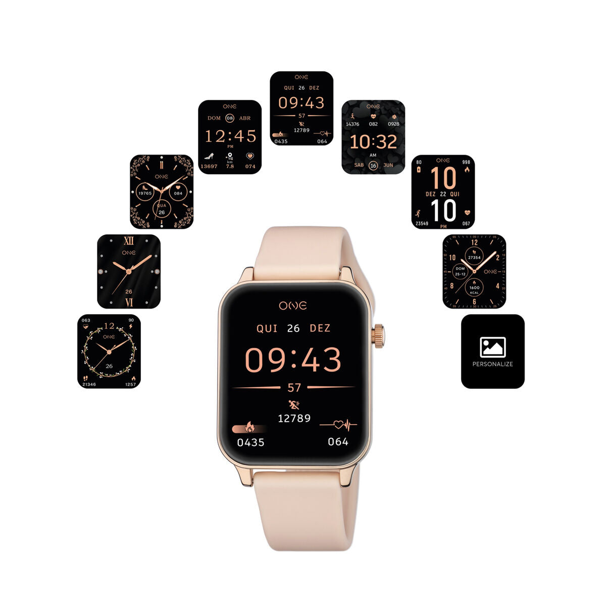 One Smartwatch One Osw4197Rs61L Lady