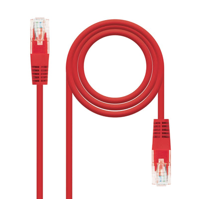 Nanocable Network Cable RJ45 CAT.6 UTP AWG24 2M - Red — image 1