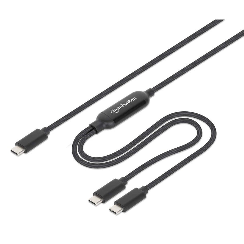 Manhattan Cable 355810 USB 2M USB C 2 X USB C Black