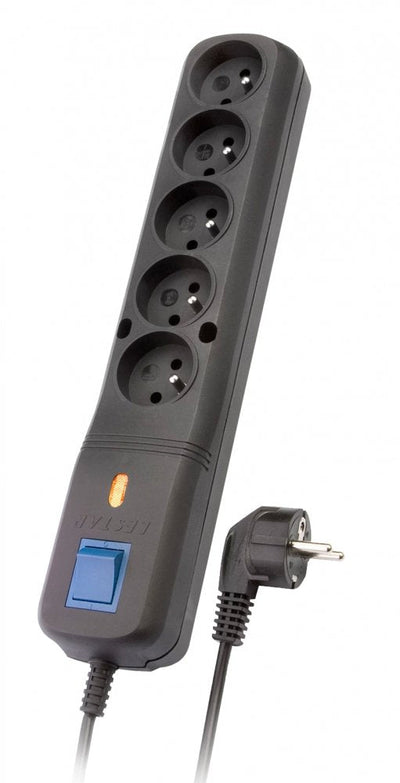 Lestar Lv 530W Base Múltiple 1,5M 230 Salidas AC Indoor Black — image 1