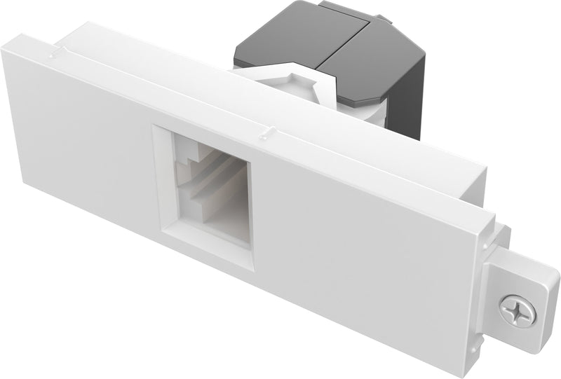 Vision TC3 RJ45/Ks Socket Power RJ-45 White