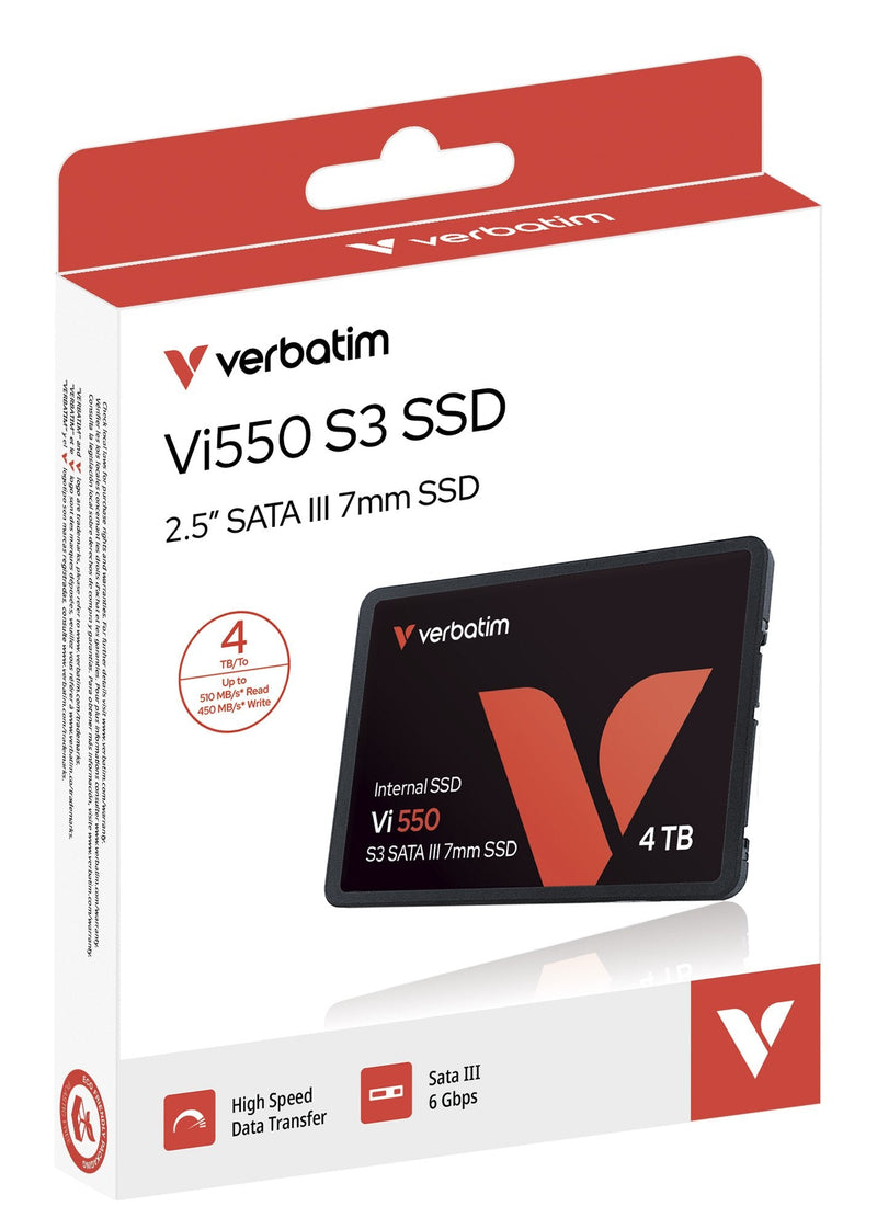 Verbatim VI550 S3 2,5 SSD 4TB SATA III 49355