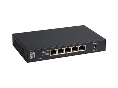 Levelone Switch 5X Ge GEU-0525 2.5GBE 100 1000Mbps Sw — image 1