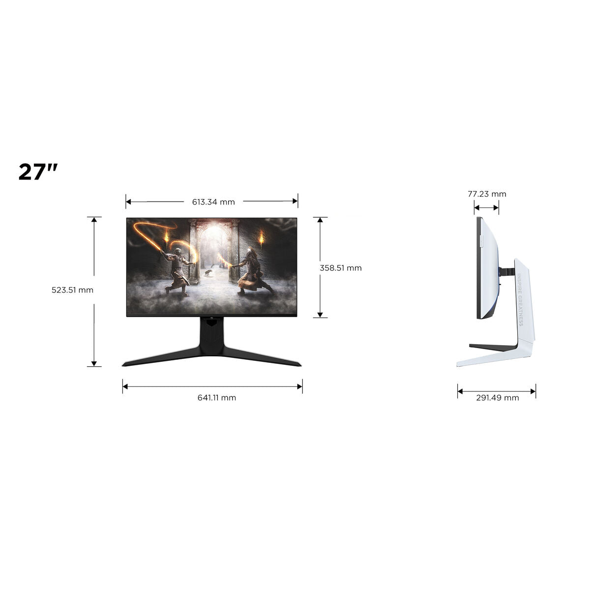 Tcl Monitor Tcl 27R83U 4K Ultra Hd 27"