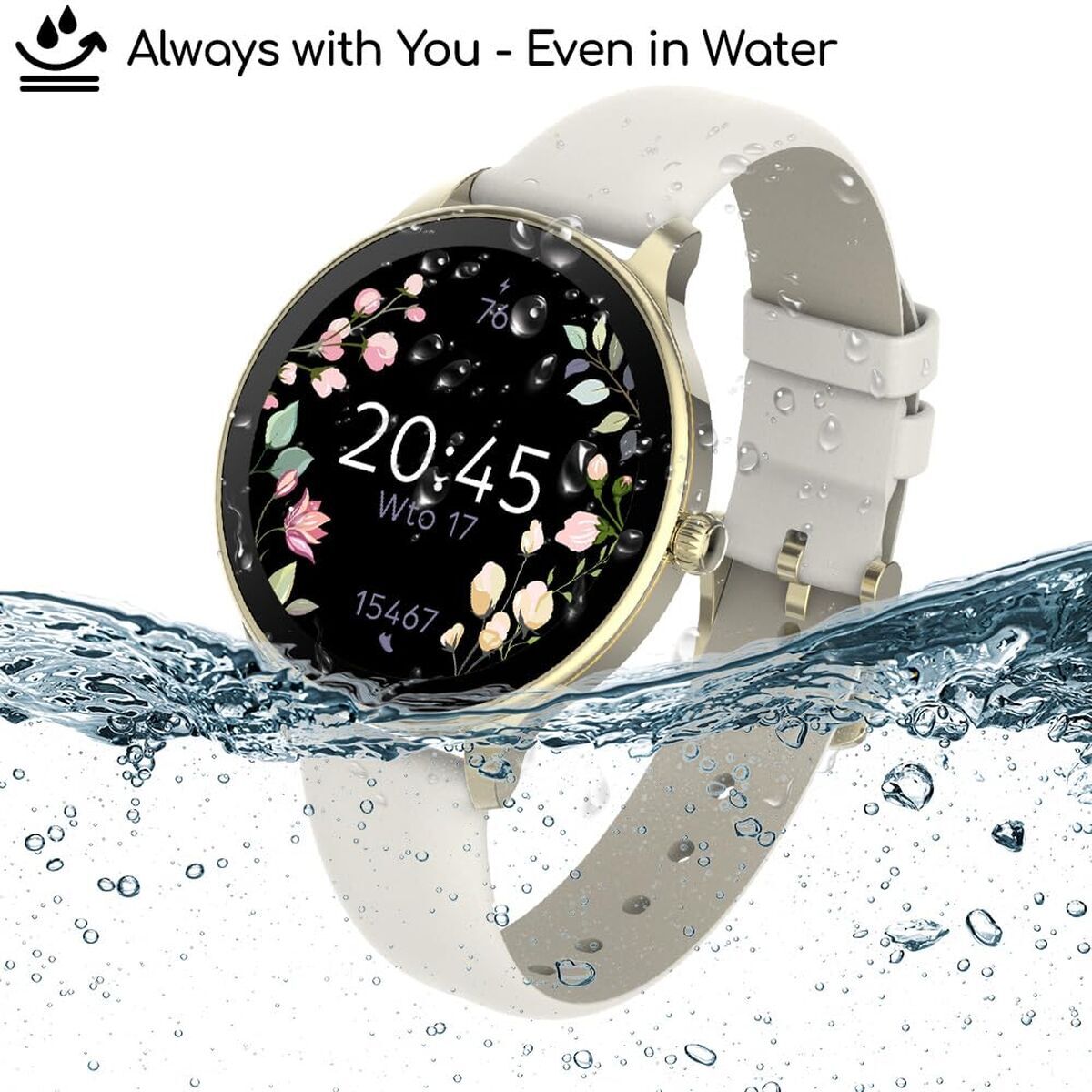 Forever Smartwatch Forever Gsm180307 Rose Gold