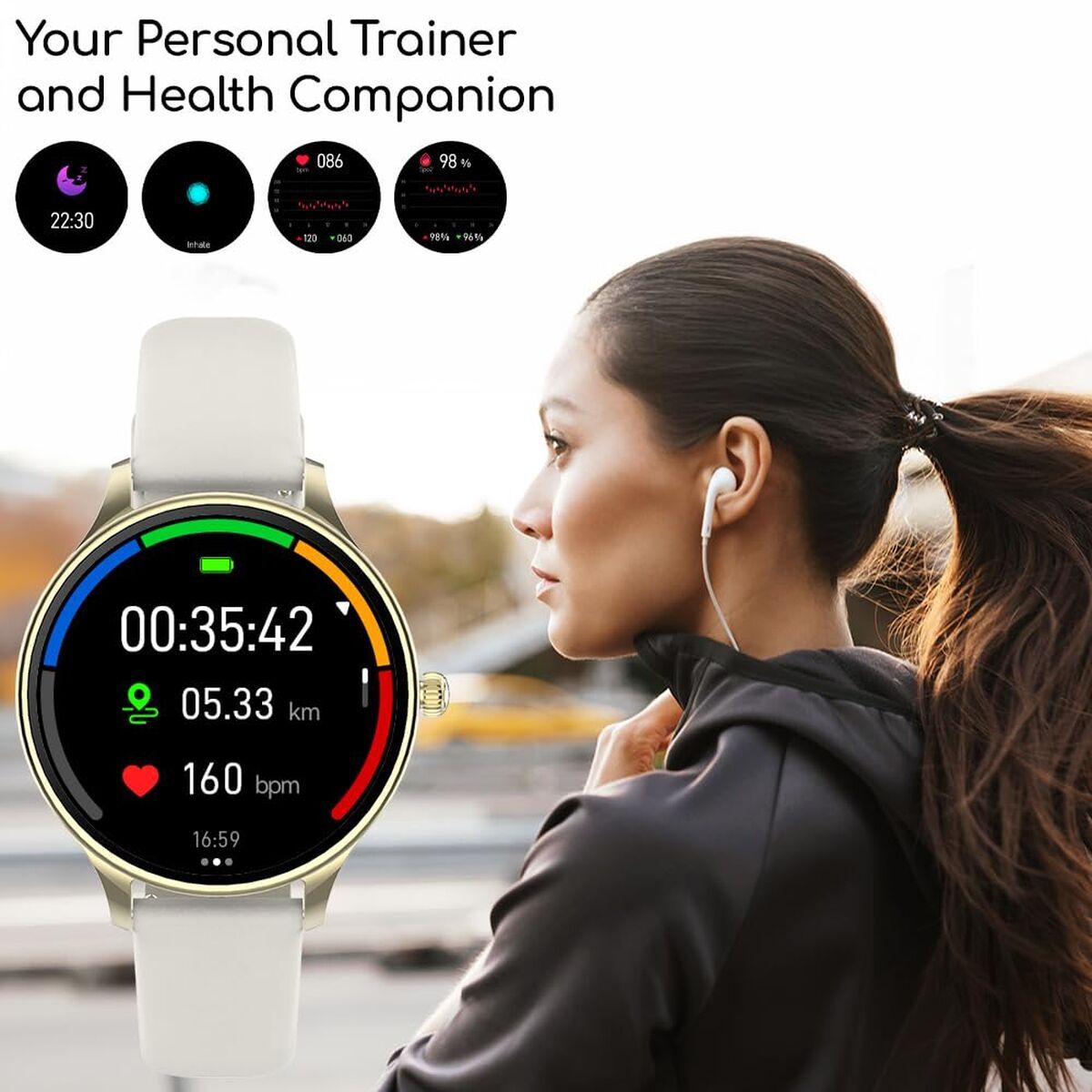 Forever Smartwatch Forever Gsm180307 Rose Gold