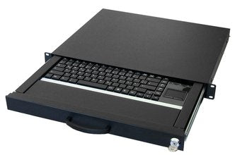 Aixcase AIX-19K1UKDETP-B Keyboard USB + Ps/2 Qwertz German Black — image 1