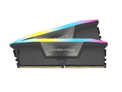 Corsair RAM Vengeance RGB 64GB 2X32GB DDR5 6000MHZ CL40 Intel Xmp AMD Expo Grey — image 1