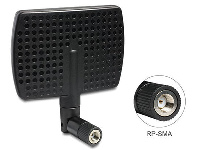 Delock WLAN 802.11 AC/a/B/G/N Antenna Rp-sma Male 5 ~ 7 dBi Direktional — image 1