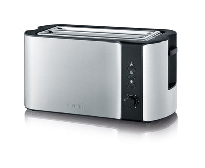 Severin Toaster At 2590 2 Rebanada(s) 1400W Black Silver — image 1