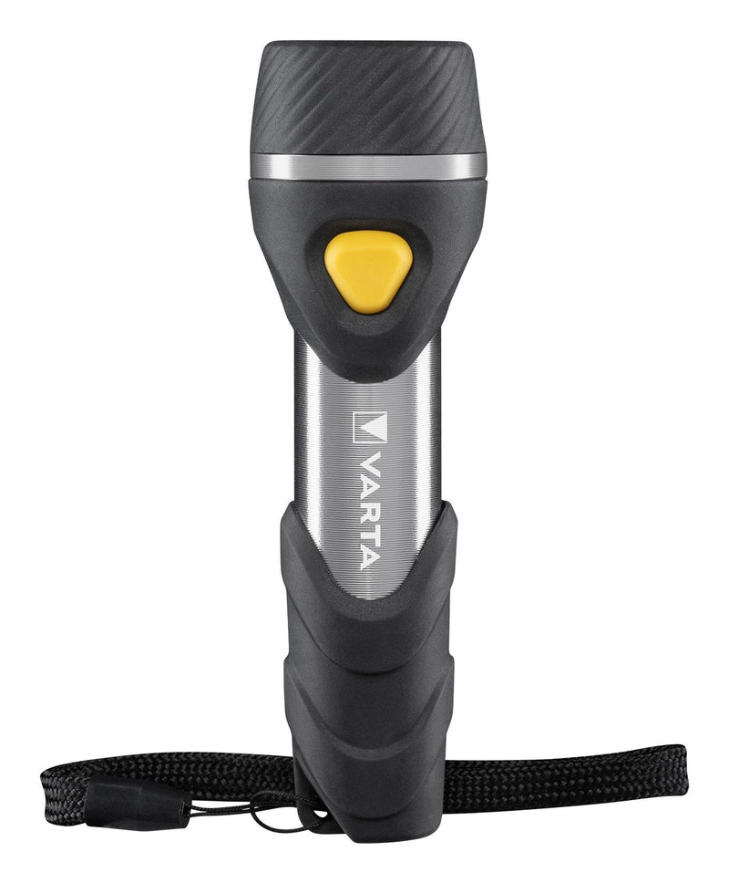 Varta Day Light Multi LED F10 Linterna Keyring Aluminium NEGRO1AA