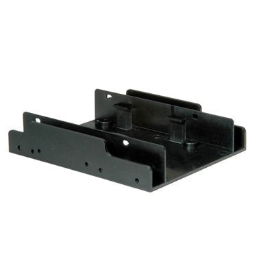 Roline Assembly Adapter 8,89CM 3,5PULGADAS Frame Fr 2X 2.5 HDD Black
