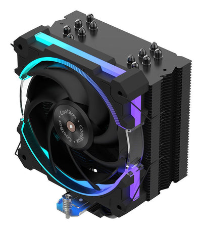 Coolbox Refrigeracion CPU Gaming ARGB 6 Heatpipes 240W Tdp — image 1